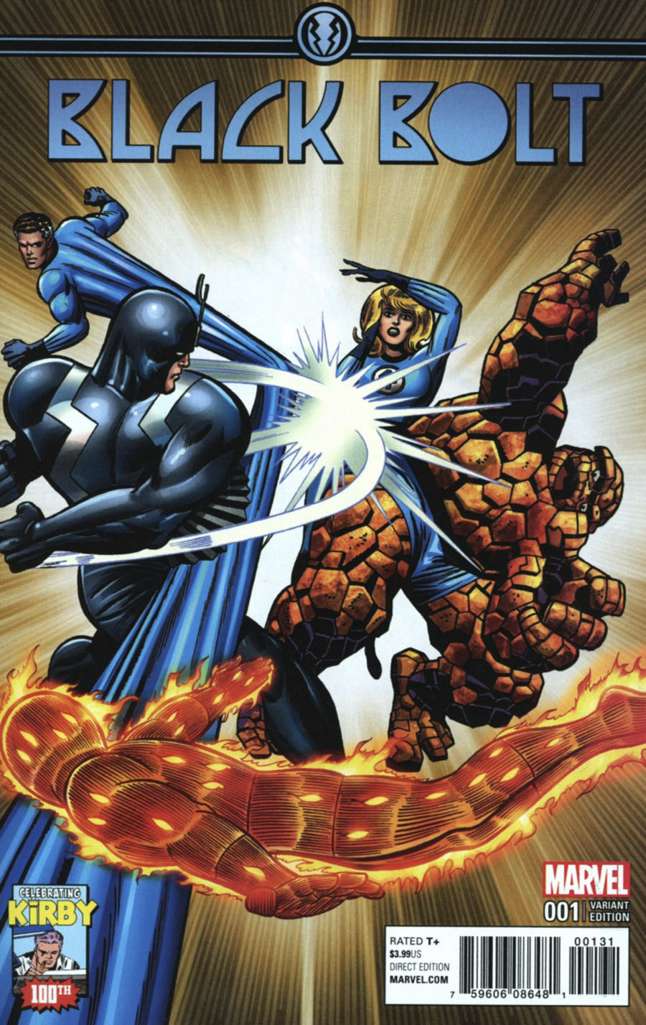 Black Bolt #1 Variation B