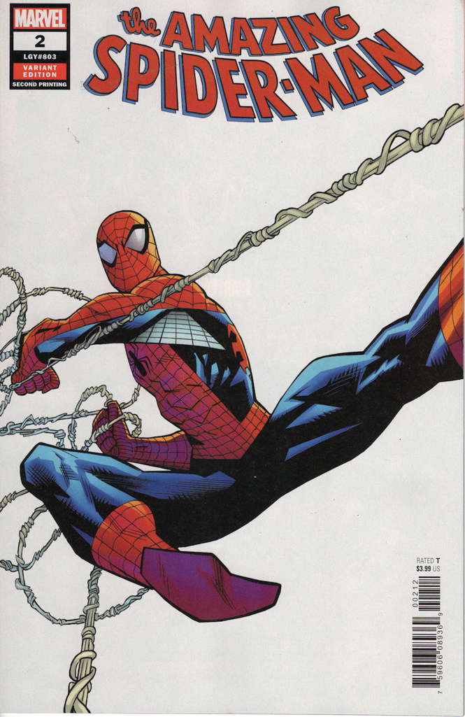 The Amazing Spider-Man (5th Series) #2  - 2nd printing