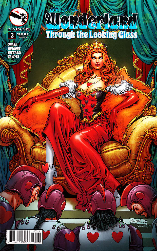 Grimm Fairy Tales Presents Wonderland: Through the Looking Glass #3 Variation A
