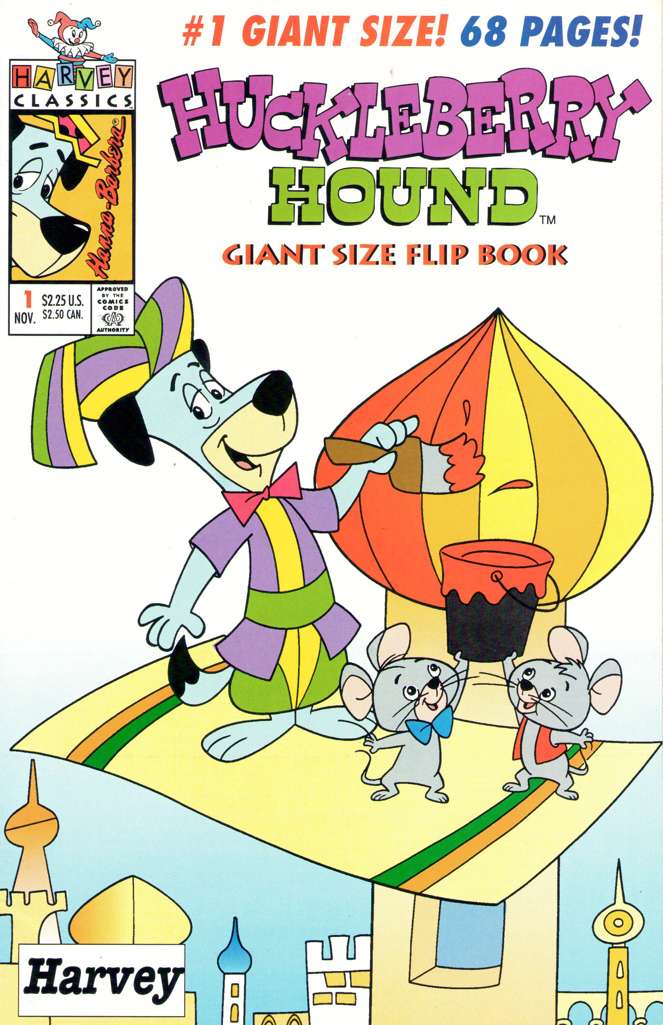 Huckleberry Hound &amp; Quick Draw McGraw Giant-Size Flip Book