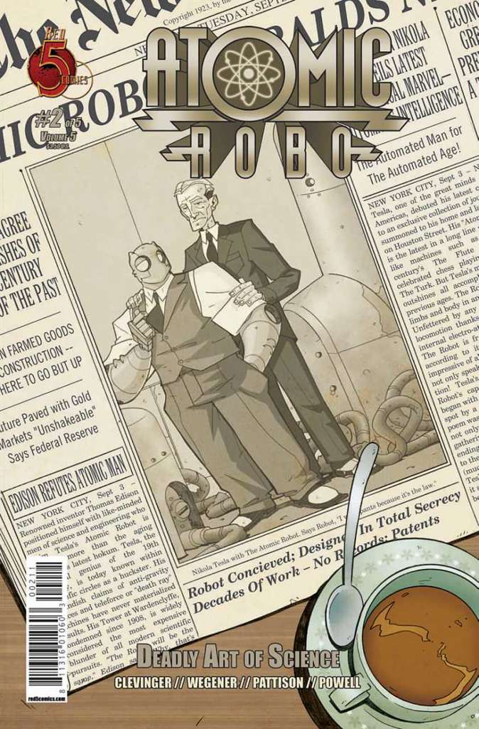 Atomic Robo and the Deadly Art of Science #2