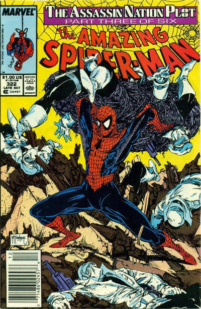 The Amazing Spider-Man #322 Newsstand Edition