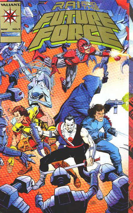 Rai and the Future Force #9 Gold Edition