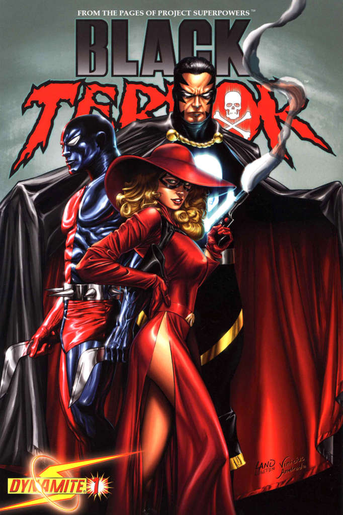 Black Terror (Dynamite) #1 Variation B