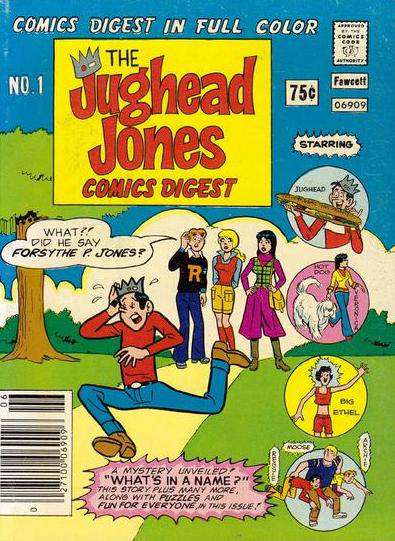 The Jughead Jones Digest Magazine