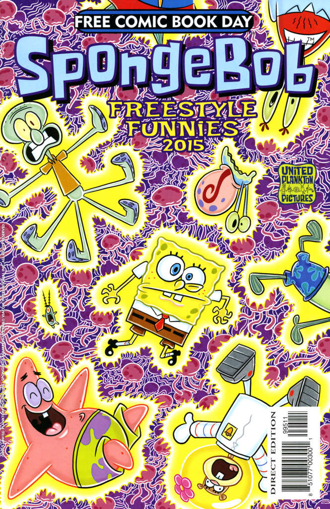 SpongeBob Freestyle Funnies Free Comic Book Day #2015
