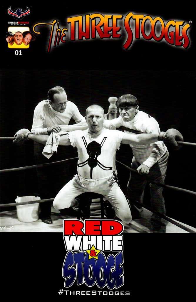 The Three Stooges: Red, White, & Stooge #1 Variation C