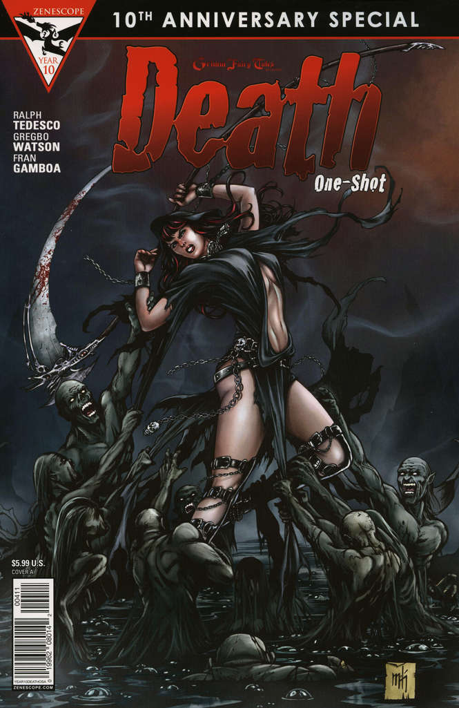 Grimm Fairy Tales Presents Death #1 Variation A