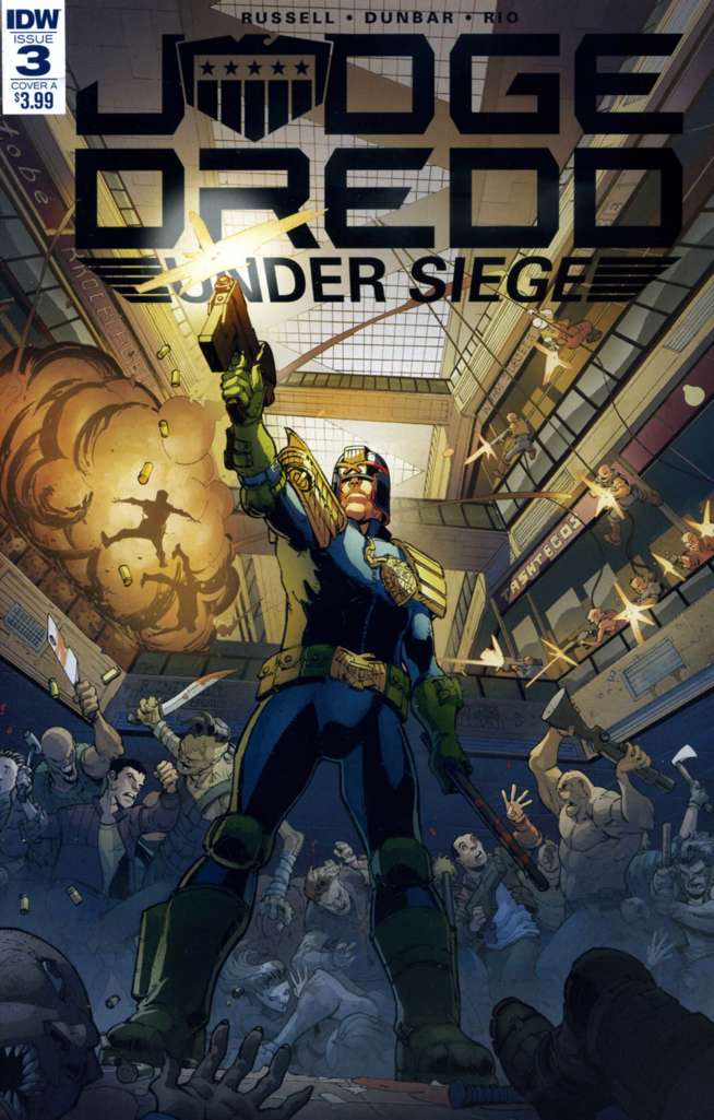Judge Dredd: Under Siege #3 Variation A