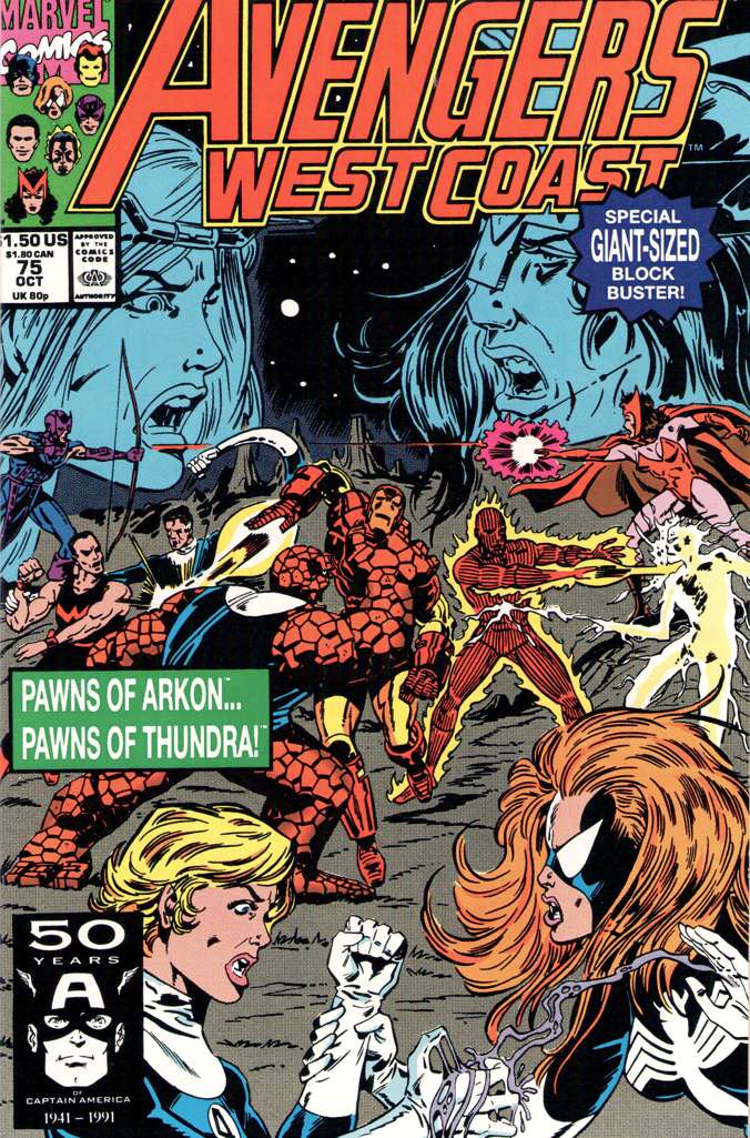 Avengers West Coast #75