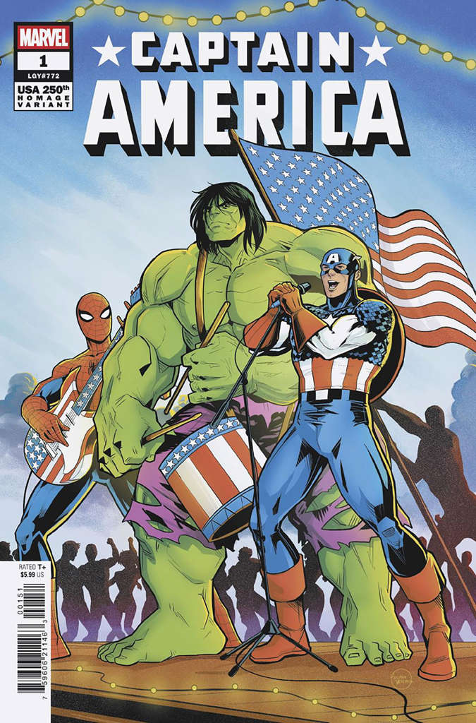 Captain America (12th Series) #1 Variation D