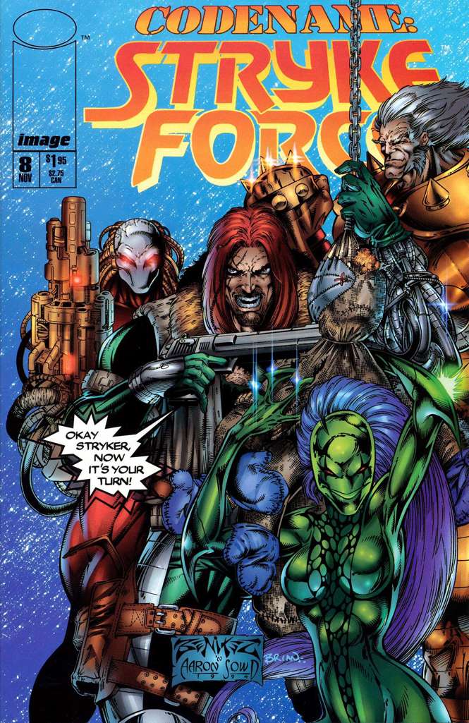 Codename: Stryke Force #8 Variation B