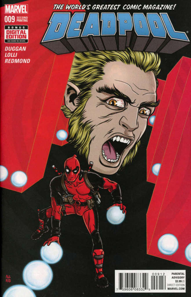 Deadpool (5th Series) #9  - 2nd printing