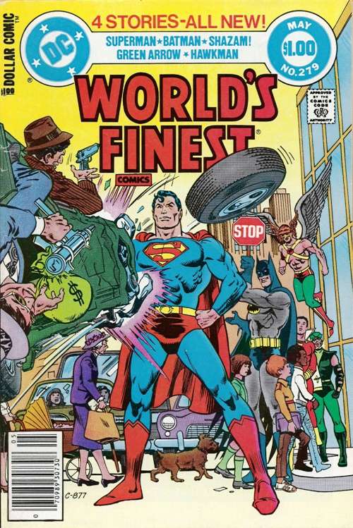 World’s Finest Comics #279 Newsstand Edition