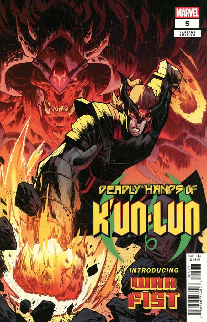 Deadly Hands of K’un-Lun #5 Variation A