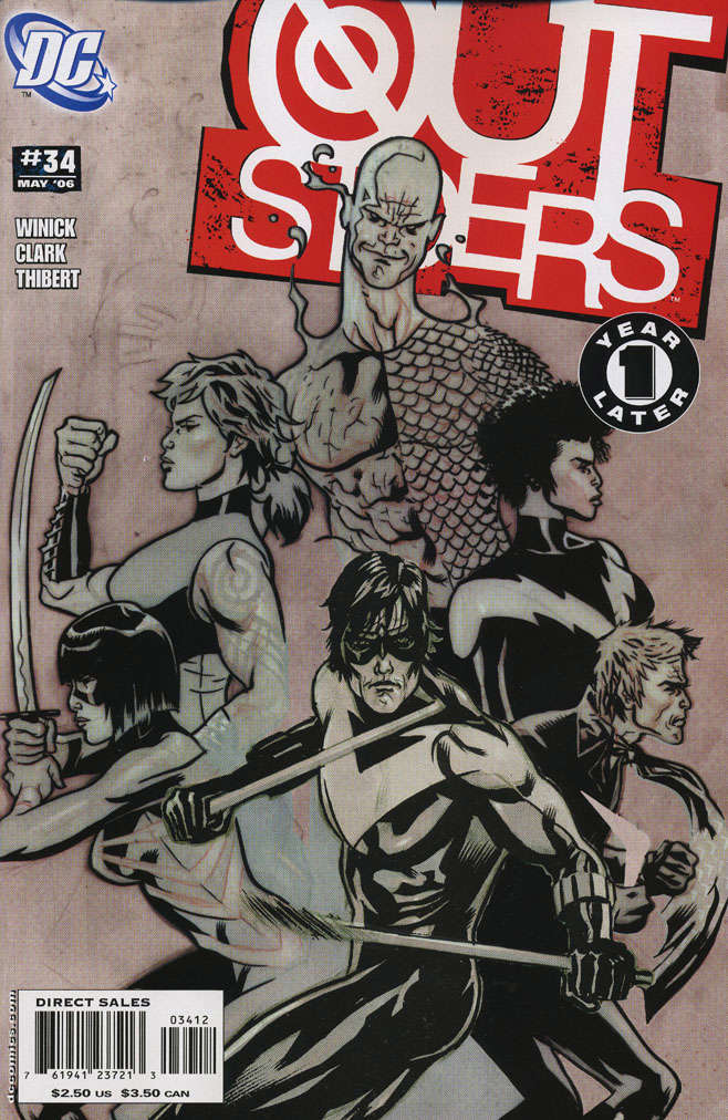 Outsiders (3rd Series) #34  - 2nd printing
