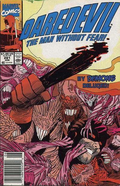 Daredevil #281 Newsstand Edition
