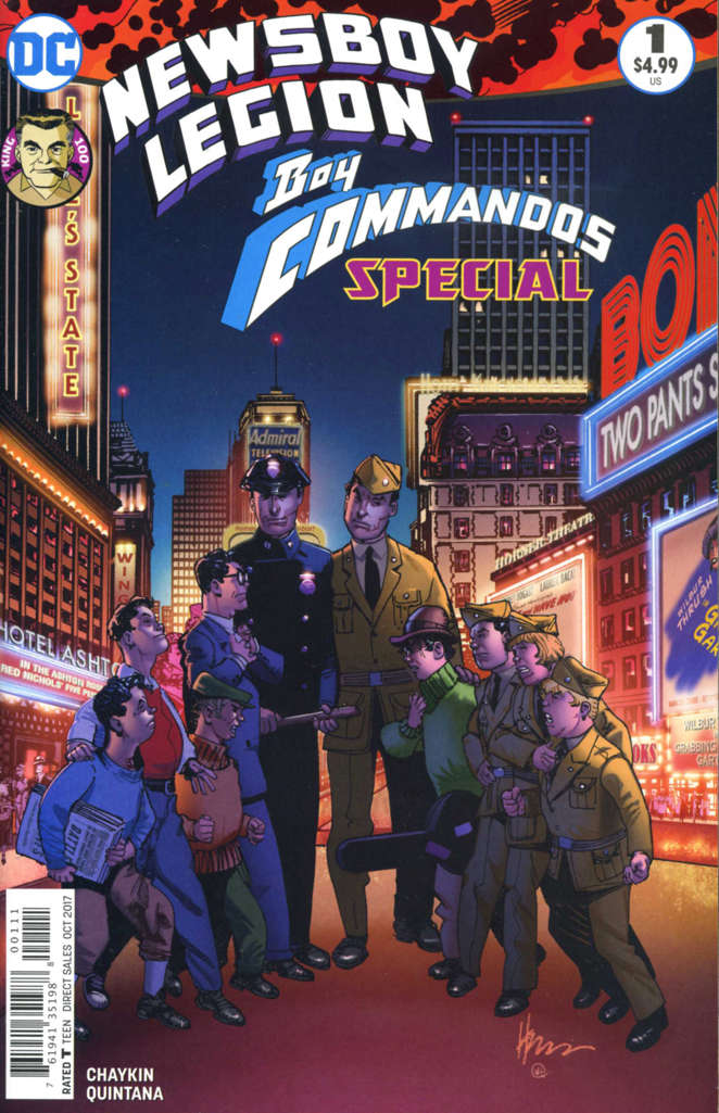 The Newsboy Legion and the Boy Commandos Special