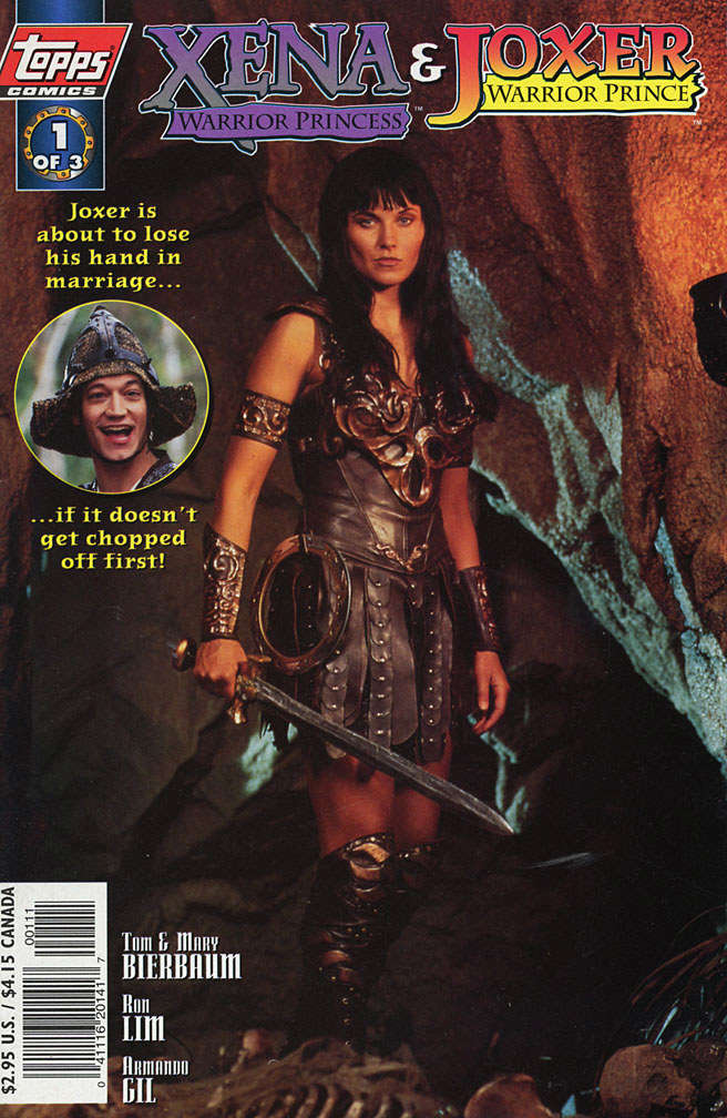Xena: Warrior Princess/Joxer: Warrior Prince #1 Special Cover