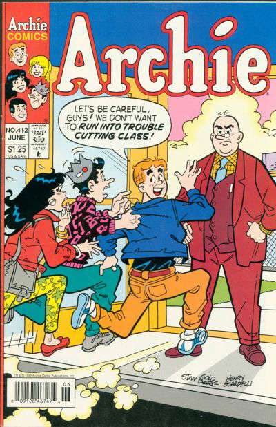 Archie #412 Newsstand Edition
