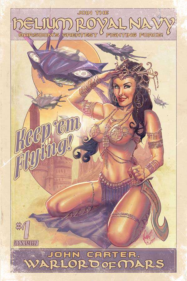 John Carter, Warlord of Mars (2nd Series) #1 Variation F