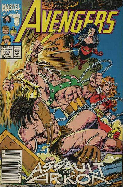 The Avengers #358 Newsstand Edition