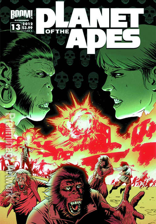 Planet of the Apes (5th Series) #13 Variation A