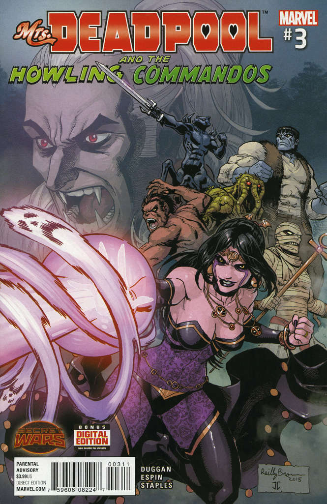 Mrs. Deadpool And the Howling Commandos #3