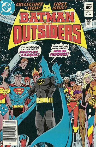 Batman and the Outsiders #1 Newsstand Edition