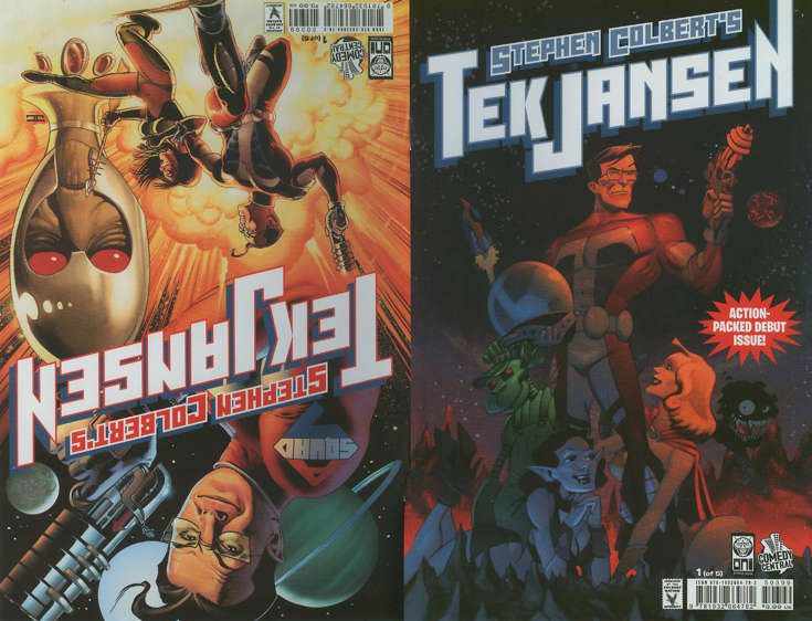 Tek Jansen (Stephen Colbert’s…) #1  - 2nd printing