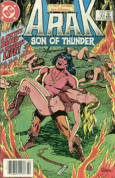 Arak Son of Thunder #30 Newsstand Edition