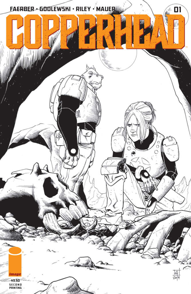 Copperhead #1  - 2nd printing