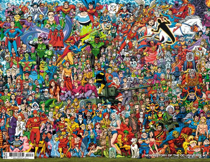 New History of the DC Universe #2 Variation G