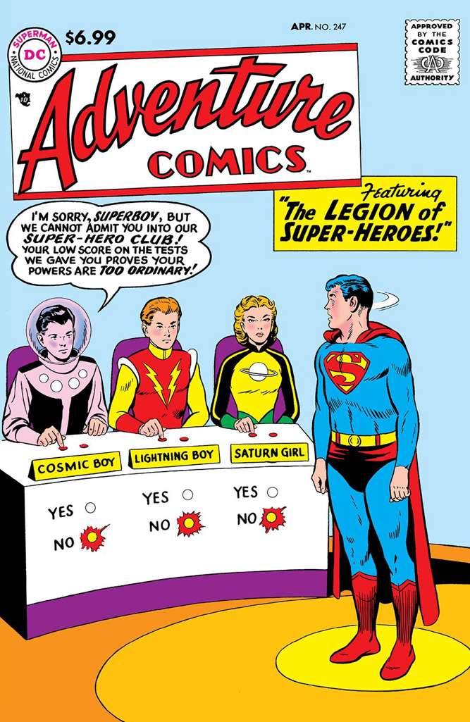 Adventure Comics #247 Variation C