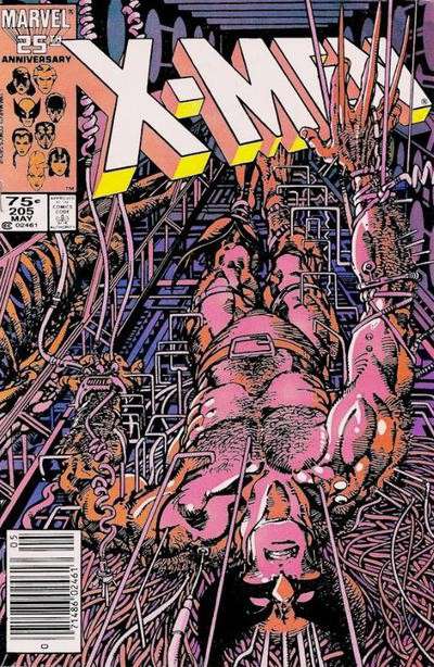 The Uncanny X-Men #205 Newsstand Edition