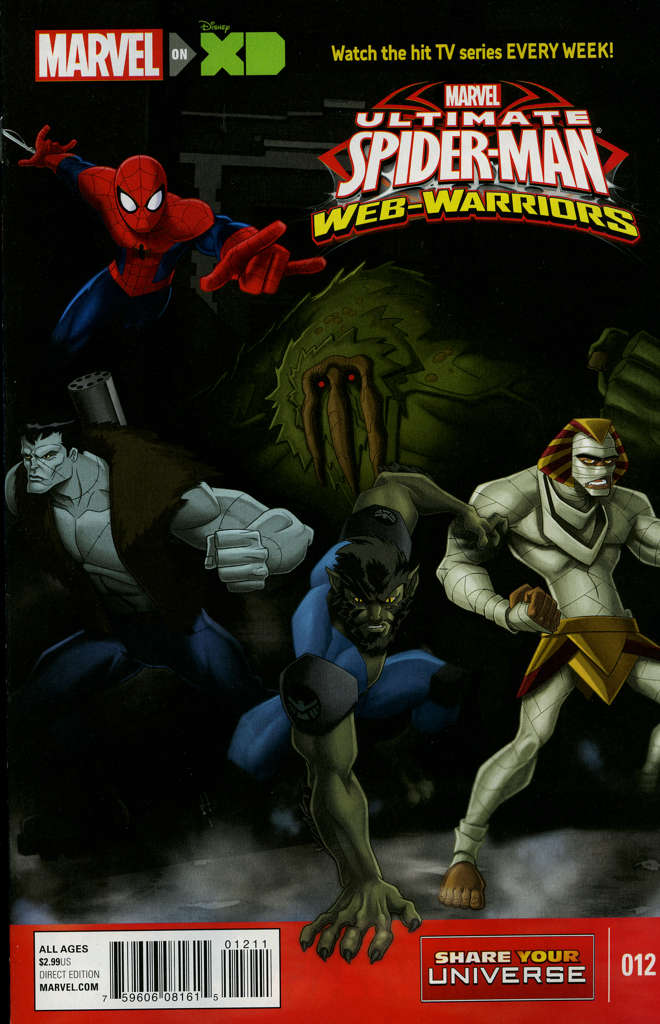 Marvel Universe Ultimate Spider-Man: Web Warriors #12
