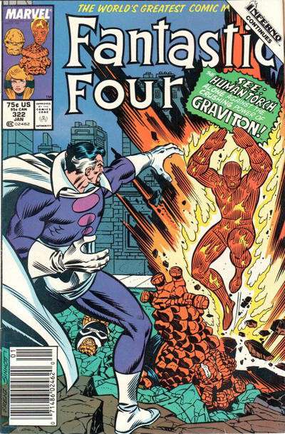Fantastic Four (Vol. 1) #322 Newsstand Edition