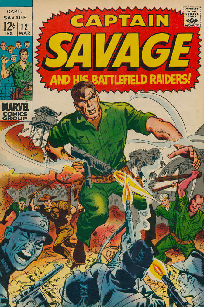 Capt. Savage and His Leatherneck Raiders #12