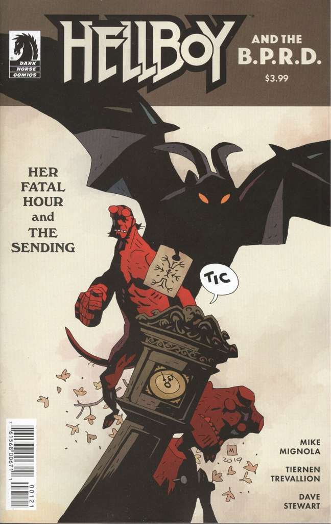 Hellboy and the B.P.R.D.: Her Fatal Hour and the Sending #1 Variation B