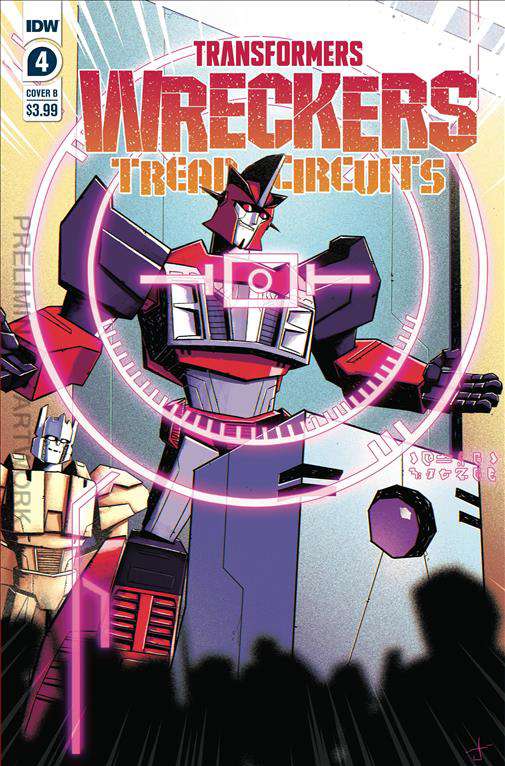 Transformers: Wreckers—Tread & Circuits #4 Variation B