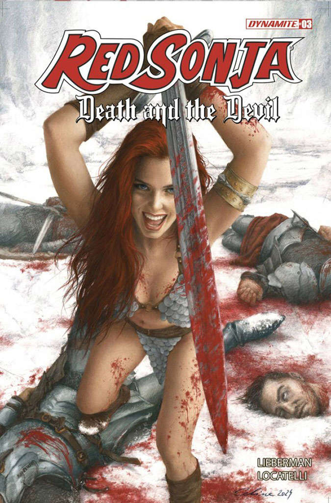 Red Sonja Death and the Devil #3 Variation B