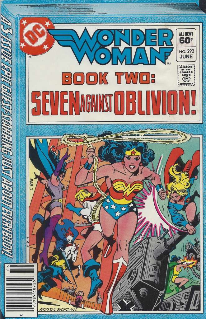 Wonder Woman (1st Series) #292