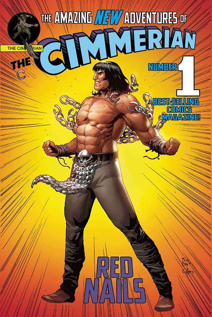 The Cimmerian: Red Nails #1 Variation E