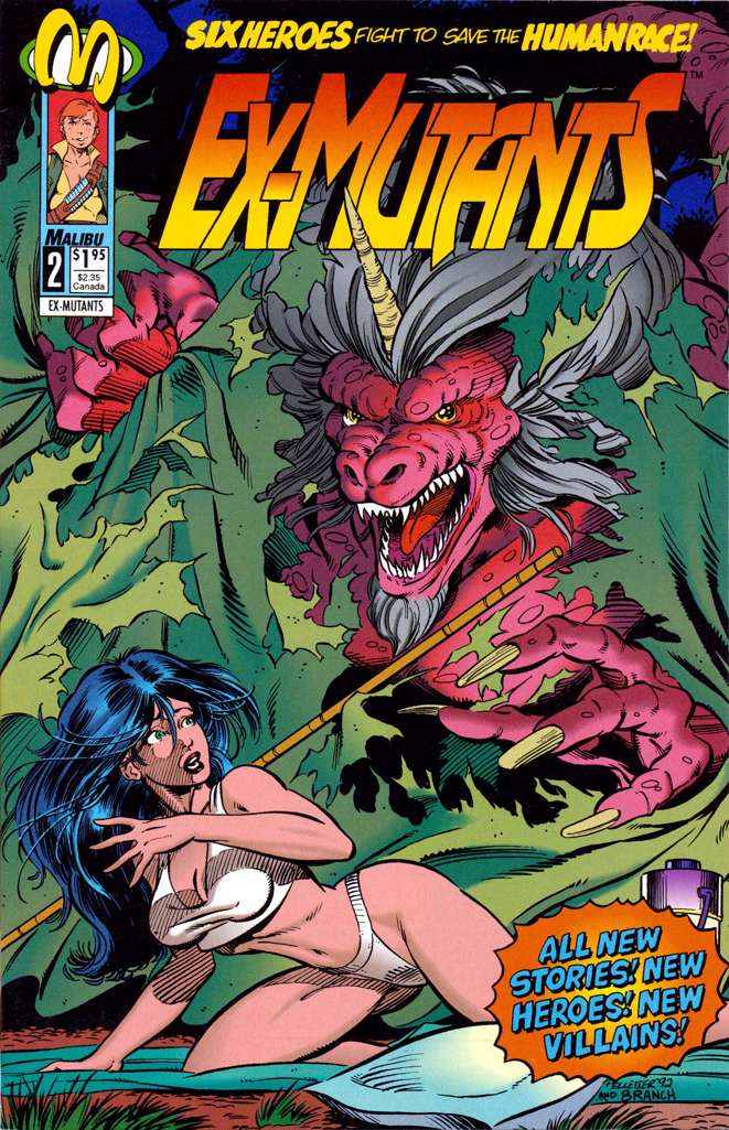 Ex-Mutants (Malibu) #2