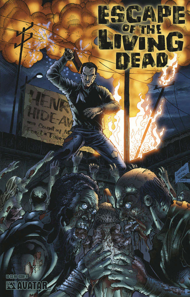 Escape of the Living Dead #4 Variation A