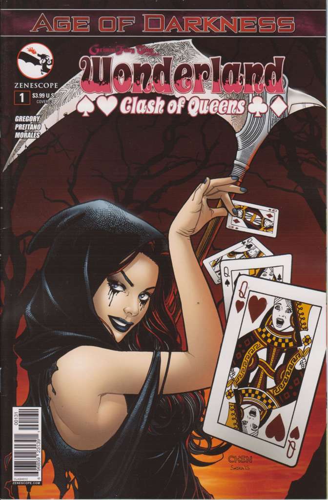 Grimm Fairy Tales presents Wonderland: Clash of Queens #1 Variation C