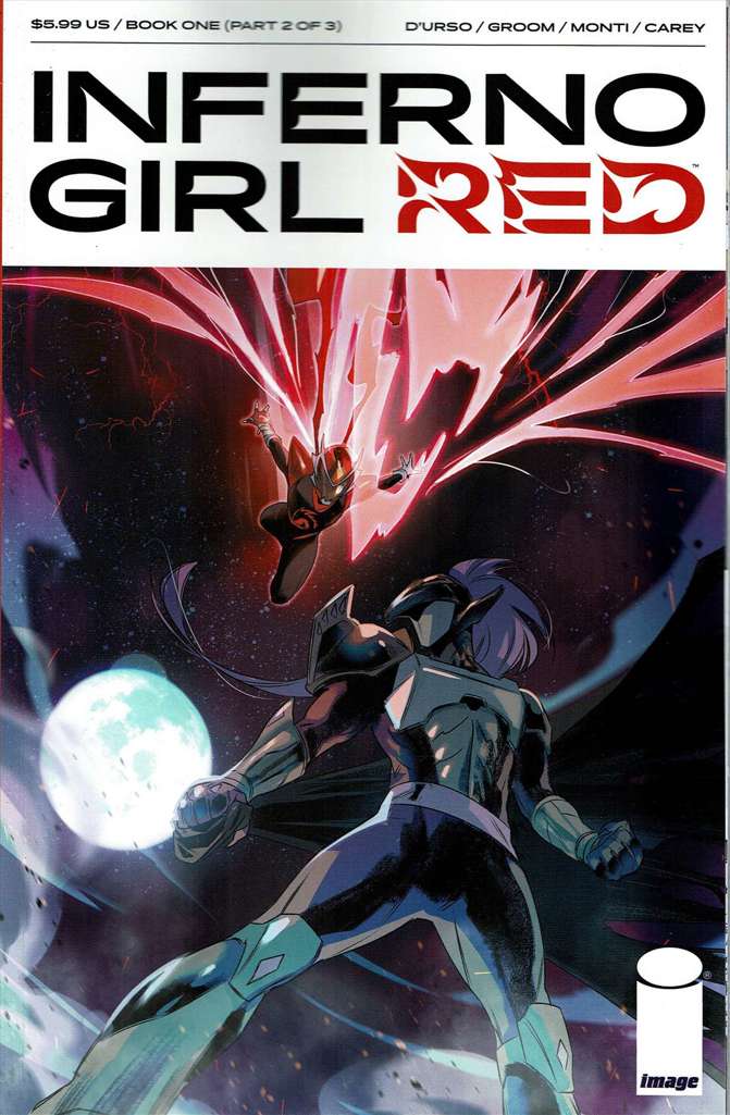Inferno Girl Red: Book One #2 Variation A