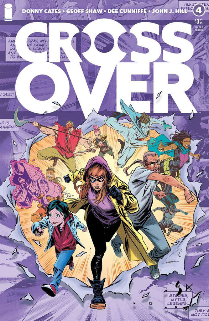 Crossover (Image) #4  - 2nd printing
