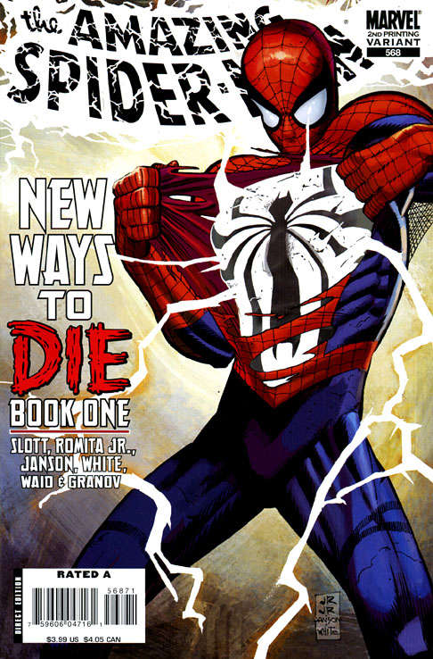 The Amazing Spider-Man #568  - 2nd printing