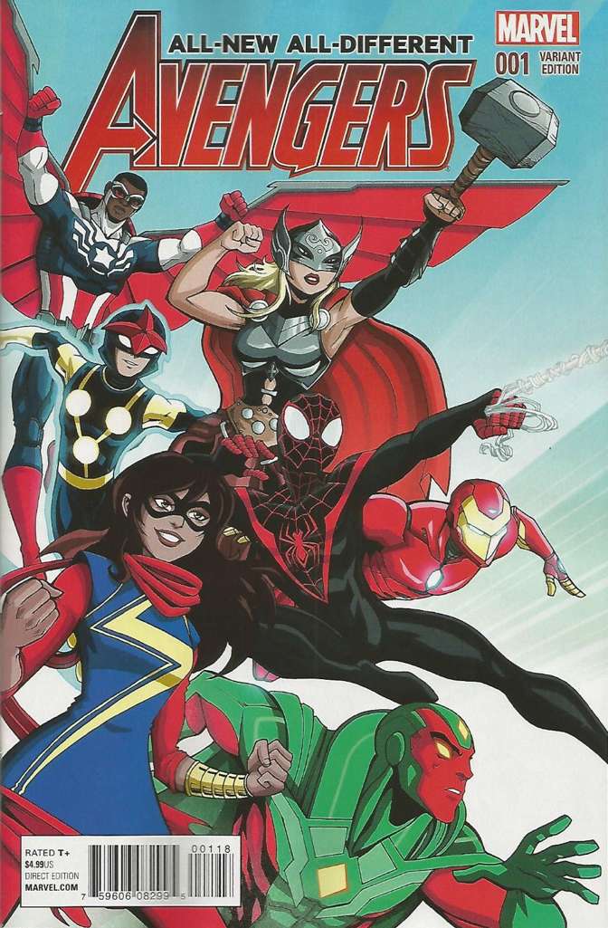 All-New, All-Different Avengers #1 Variation B